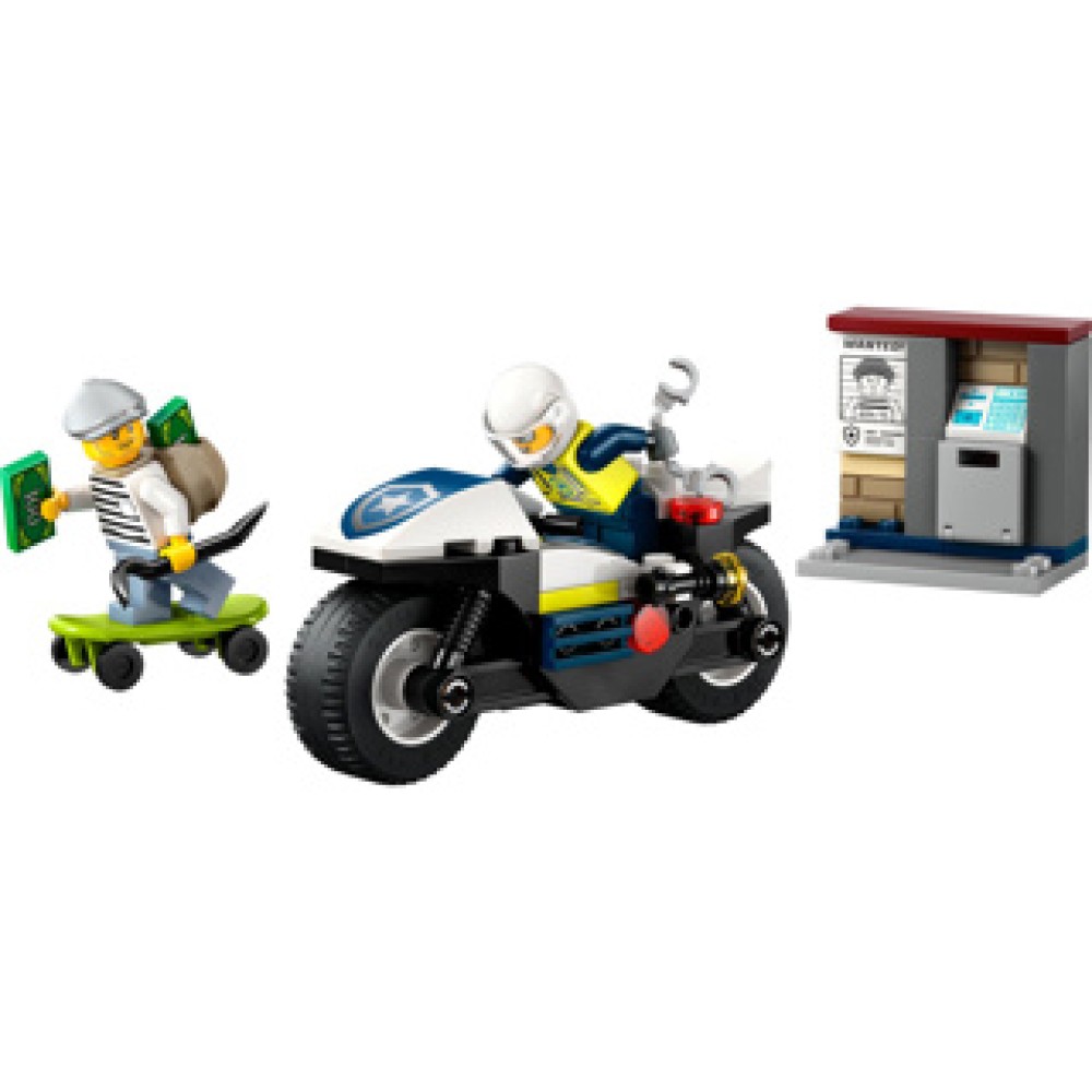 LEGO 60455 City Police Pursuit On Police Engine