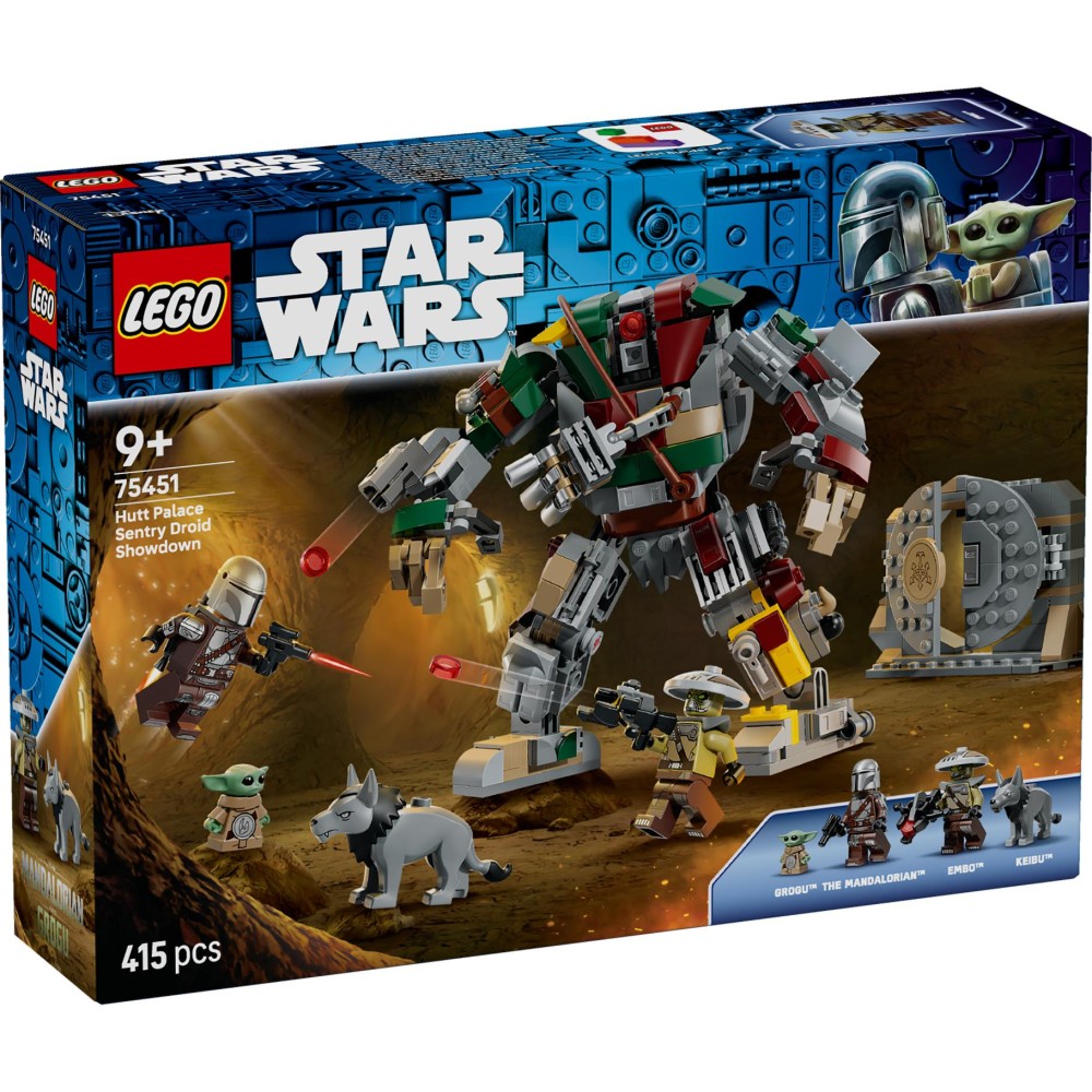LEGO 75451 Star Wars Palace of the Hutt Sentry Droid confrontation