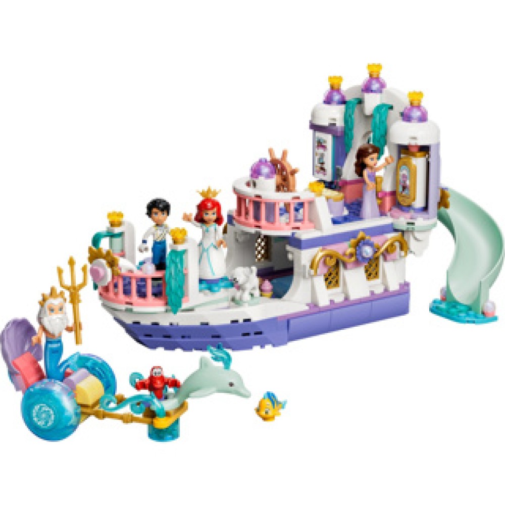 LEGO 43299 Disney Princess Ariel's Royal Wedding Boat - Image 2