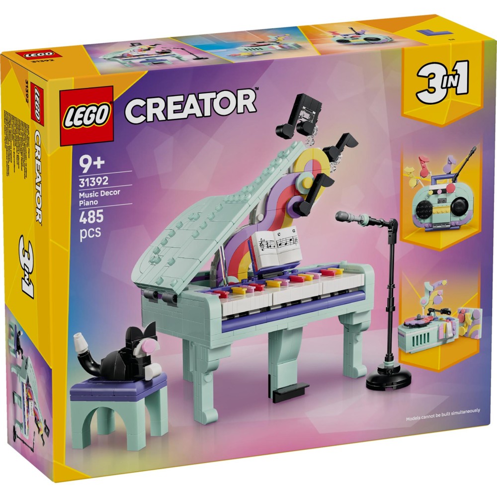 LEGO 31392 Creator Piano Met Kat