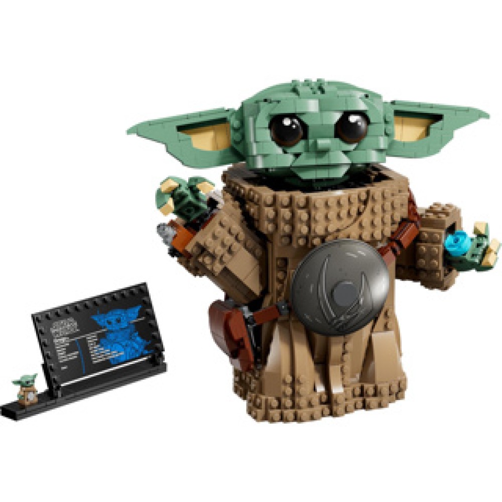 LEGO 75446 Star Wars Grogu as a student of the Mandalorian