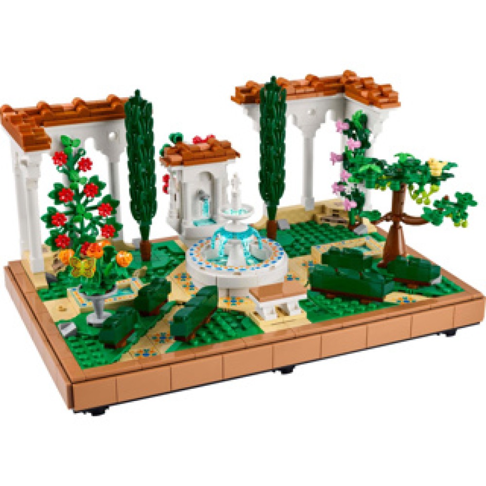 LEGO 10359 Icons Tuin met fontein