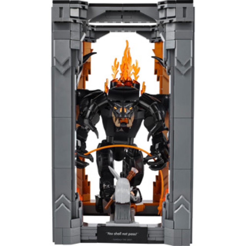 LEGO 10367 Icons Books Support: The Lord of the Rings Balrog