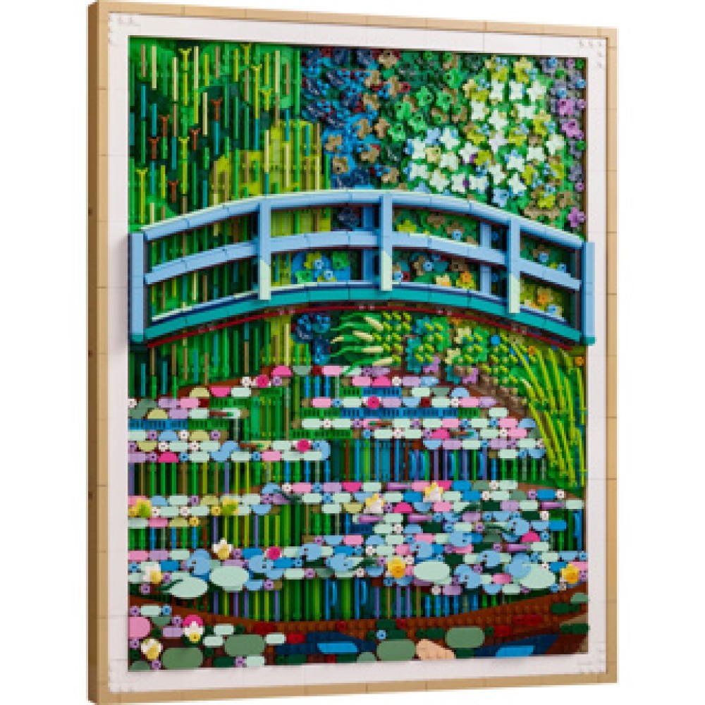 LEGO 31220 Art Claude Monet – Brug over een vijver met waterlelie