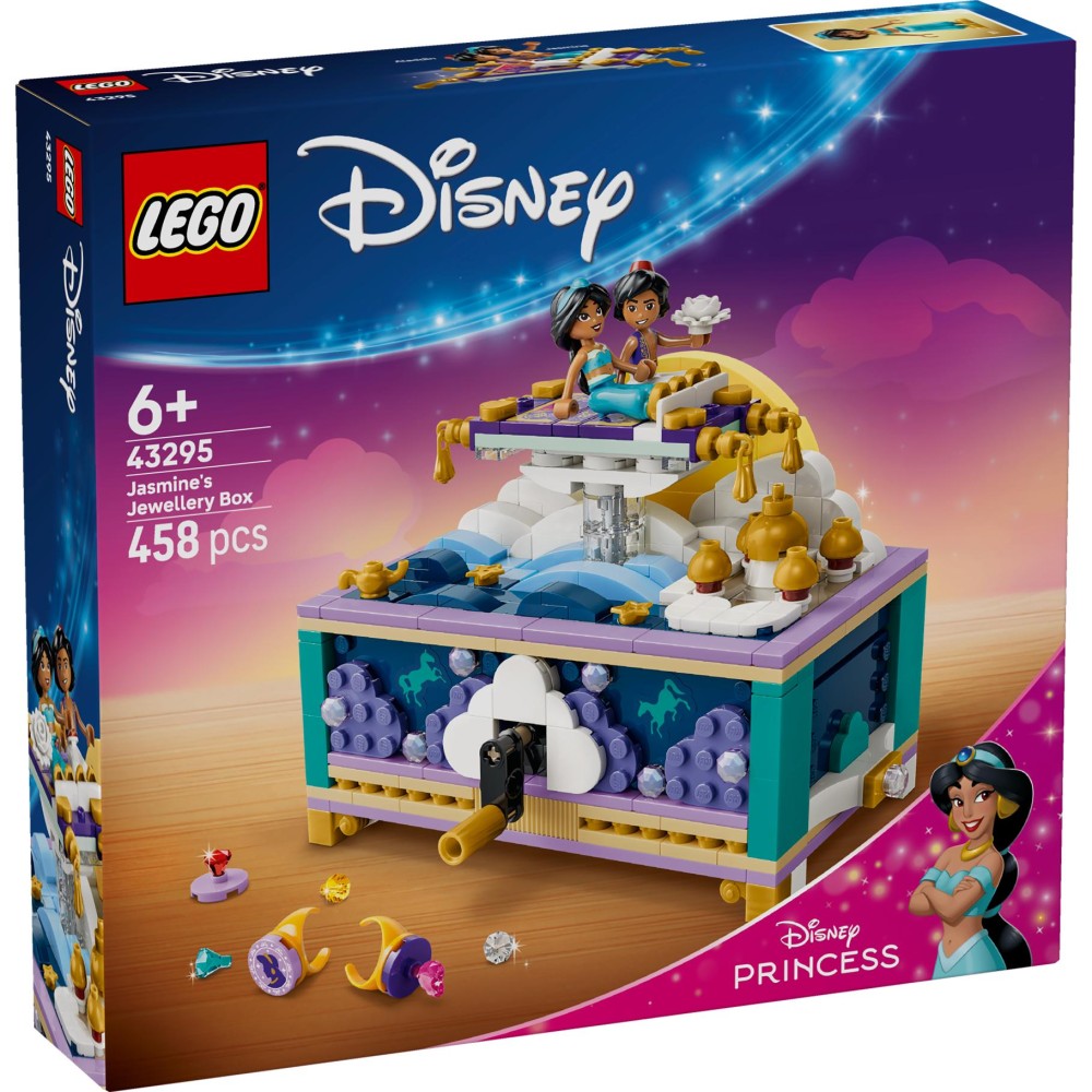 LEGO 43295 Disney Princess Jasmines Jewelry Box