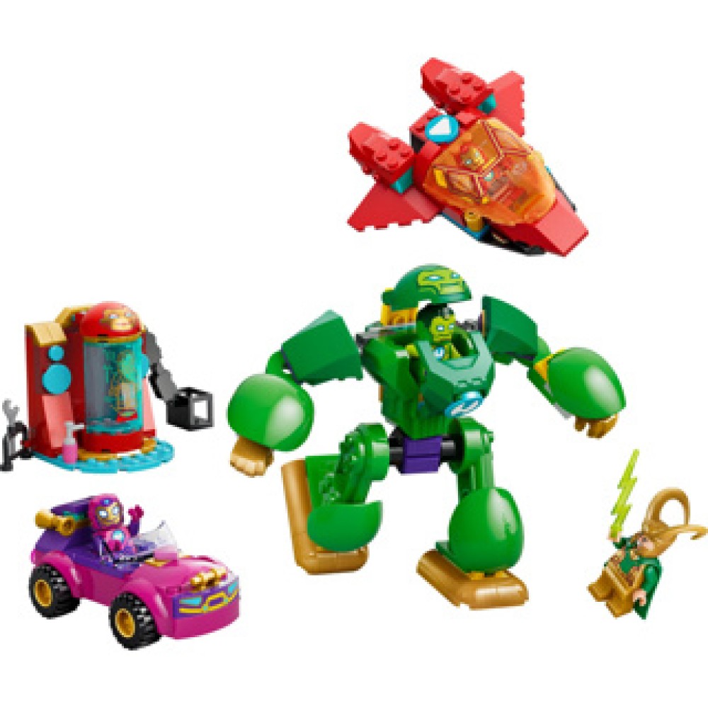 LEGO 4plus Kids Gloves 2026 11211 Loki Tegen Team Iron Man