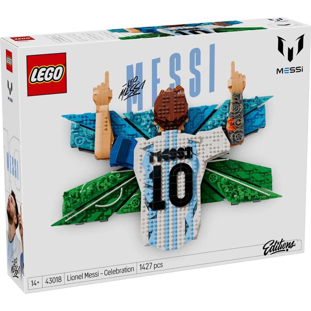 LEGO 43018 Editions Sports Lionel Messi - Viering