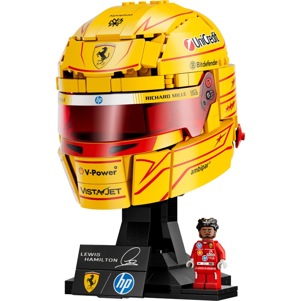 LEGO 43022 Editions Vehicles Scuderia Ferrari HP helm van Lewis Hamilton