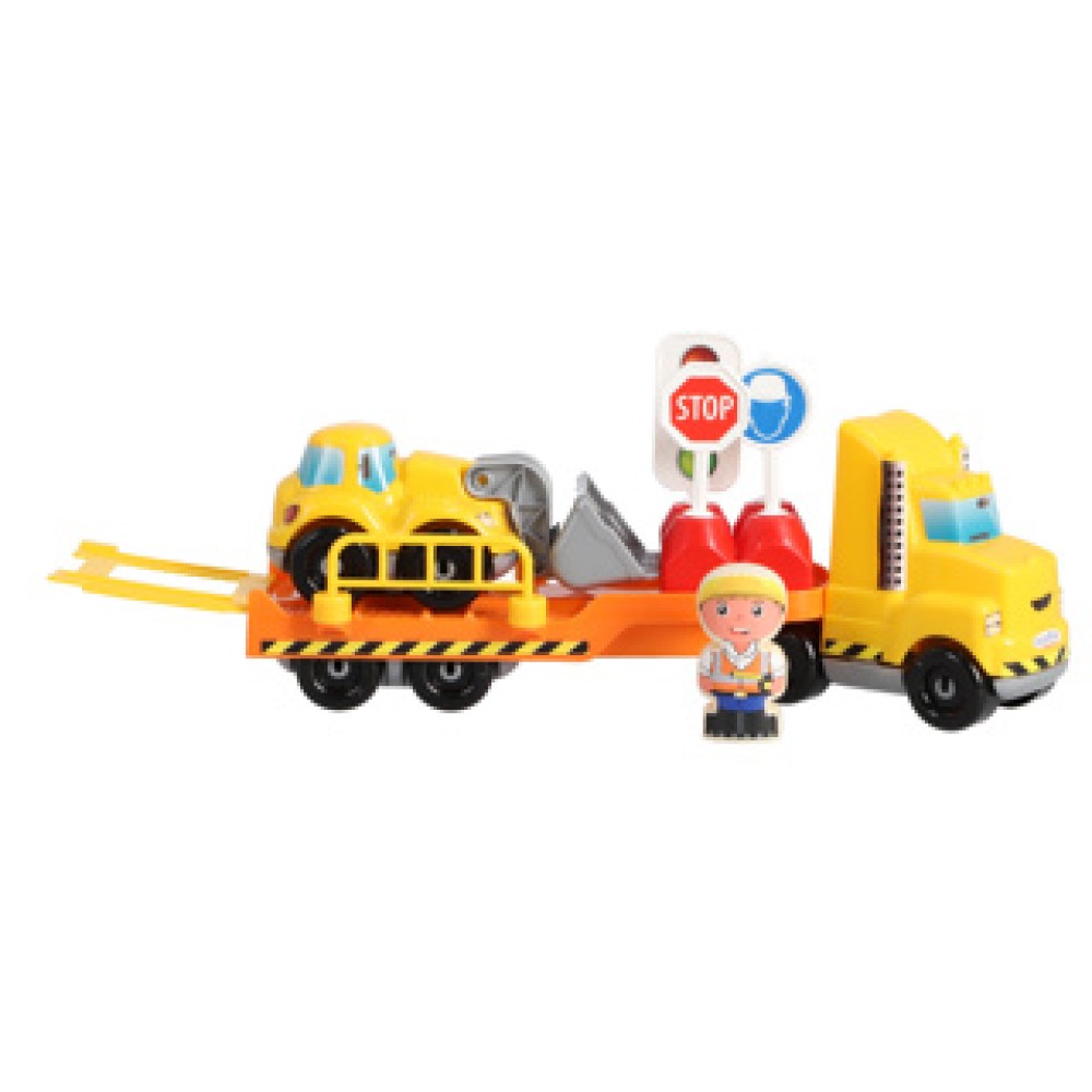 Truck With Lift Abrick