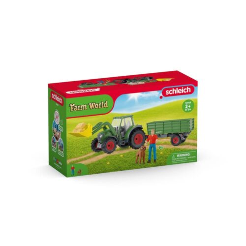 Schleich 42608 Tractor With Trailer
