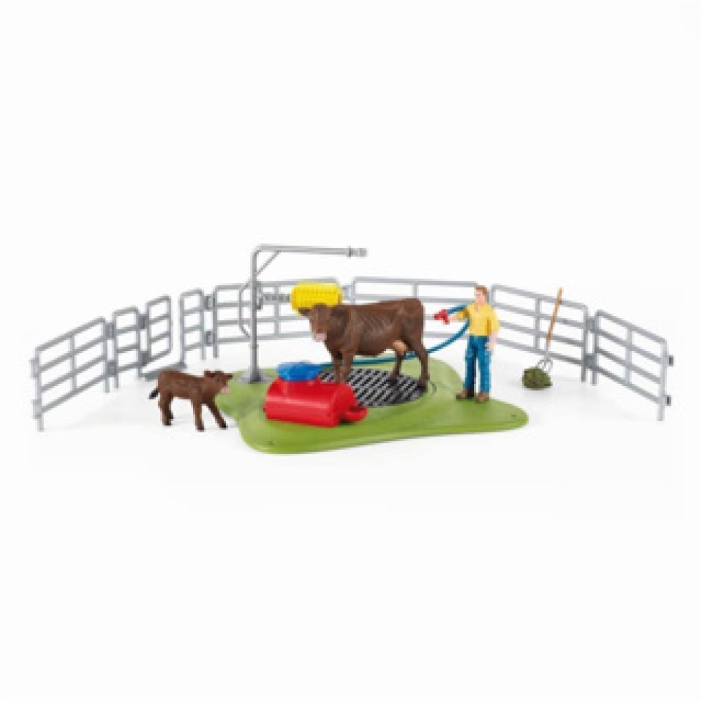 Schleich 42529 Happy Cow Wash