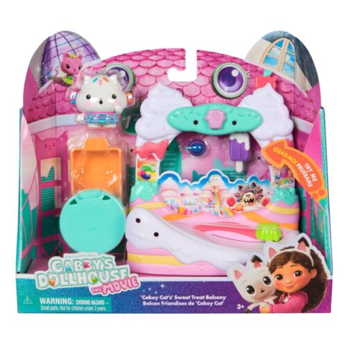 Gabby's Dollhouse The Movie Balkon Cakey