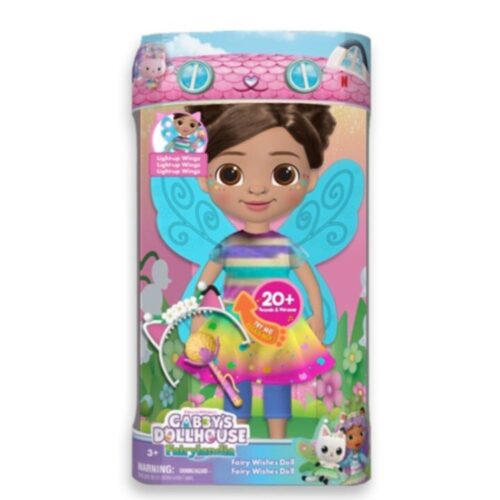 Gabby's Dollhouse Fairylandia Fairy Gabby Doll (30cm) (Sounds Only)