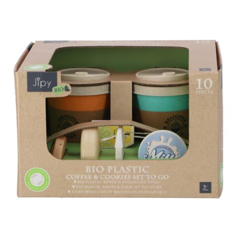 Jipy organic Coffee and biscuits set to go 10 delicious