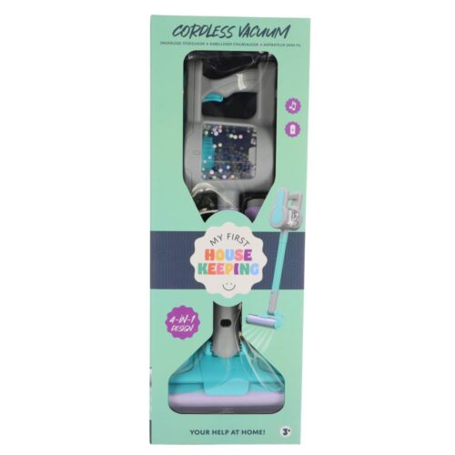 Draadloze stofzuiger 4-in-1 met licht en geluid