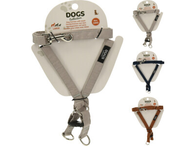 Dog harness with belt, strap 12