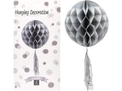 Honeycomb silver with tassel 3
