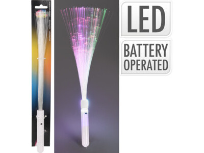 Lichtstaaf fiber led 35cm 4ass