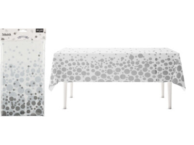Tablecloth 130x220cm Silver