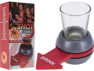 Drankspel shot spinner