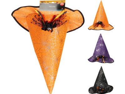 Witches hat d31x38cm With ribbon