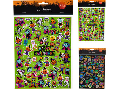 Sticker halloween set 2sts 2as