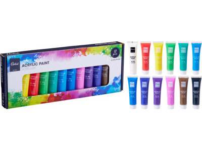 Acrylverf 36ml set van 12sts