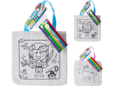 Tas inkleurbaar 4ass design