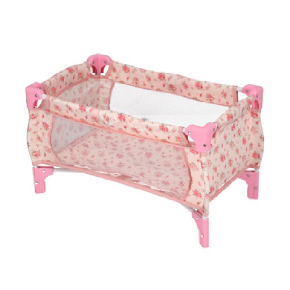 Puppet bed foldable pink flower