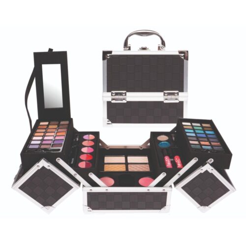 Make up suitcase large black