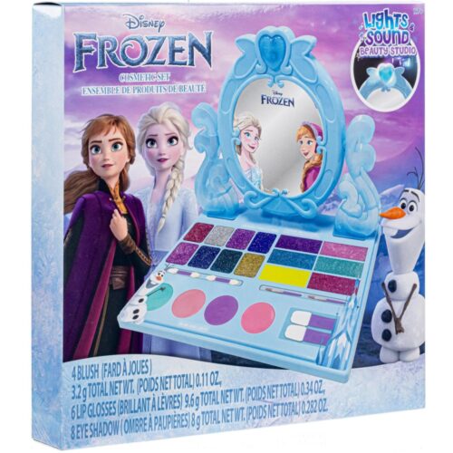 Frozen dressing table with light and sound incl make-up
