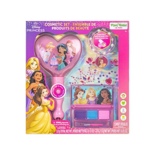 Disney princess light-up spiegel en make-up set