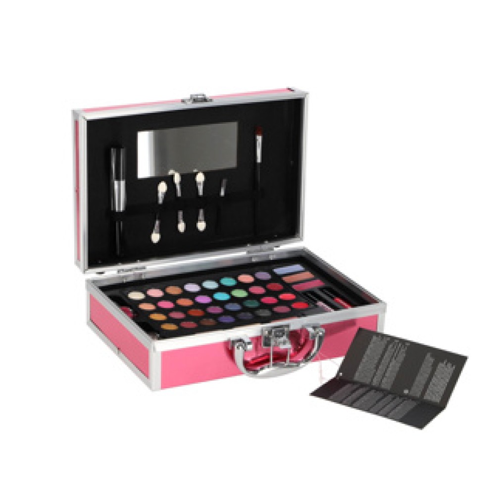 Casuelle Pink Square Make Up Koffer