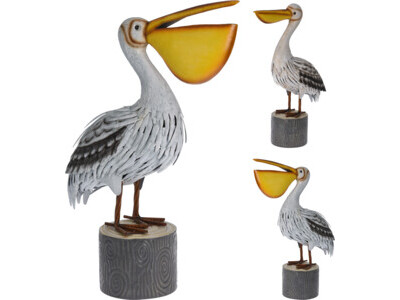 Pelican on tree trunk 2ass