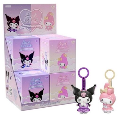 My melody & kuromi angel/ devil hanger in blindbox