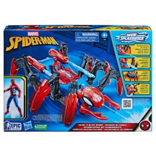 Marvel Spiderman Aqua Crawl'n Blast Voertuig