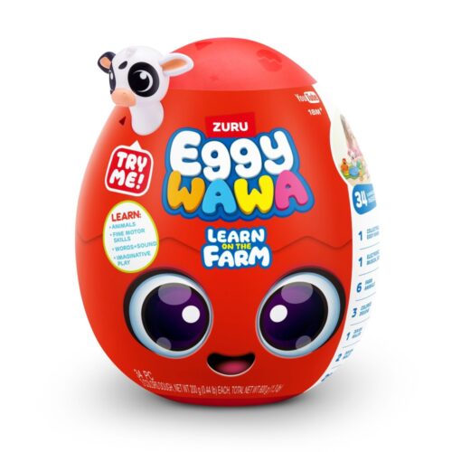 Eggywawa bath time surprise red