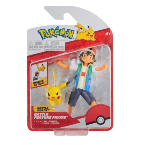 Pokemon Battle Feature Figures (Ash & Pikachu) wave 10