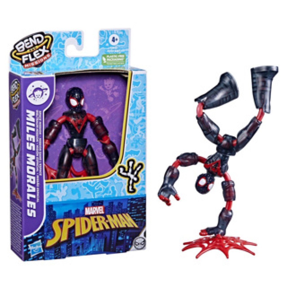 Spiderman Bend N Flex Space Mission Figuren Assorti (assortiment – willekeurige uitvoering) - Image 2
