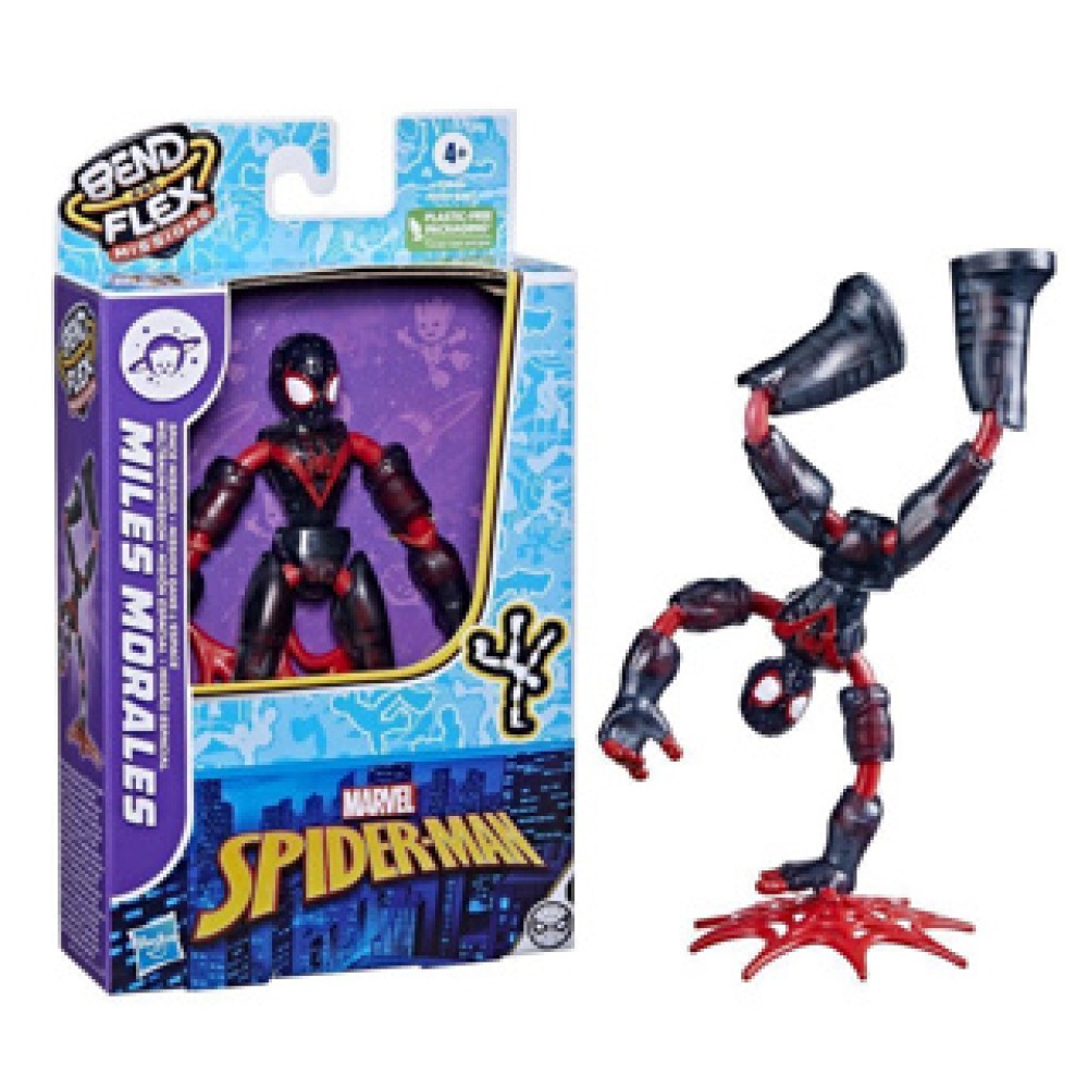Spiderman Bend N Flex Space Mission Figuren Assorti (assortiment – willekeurige uitvoering) - Image 3