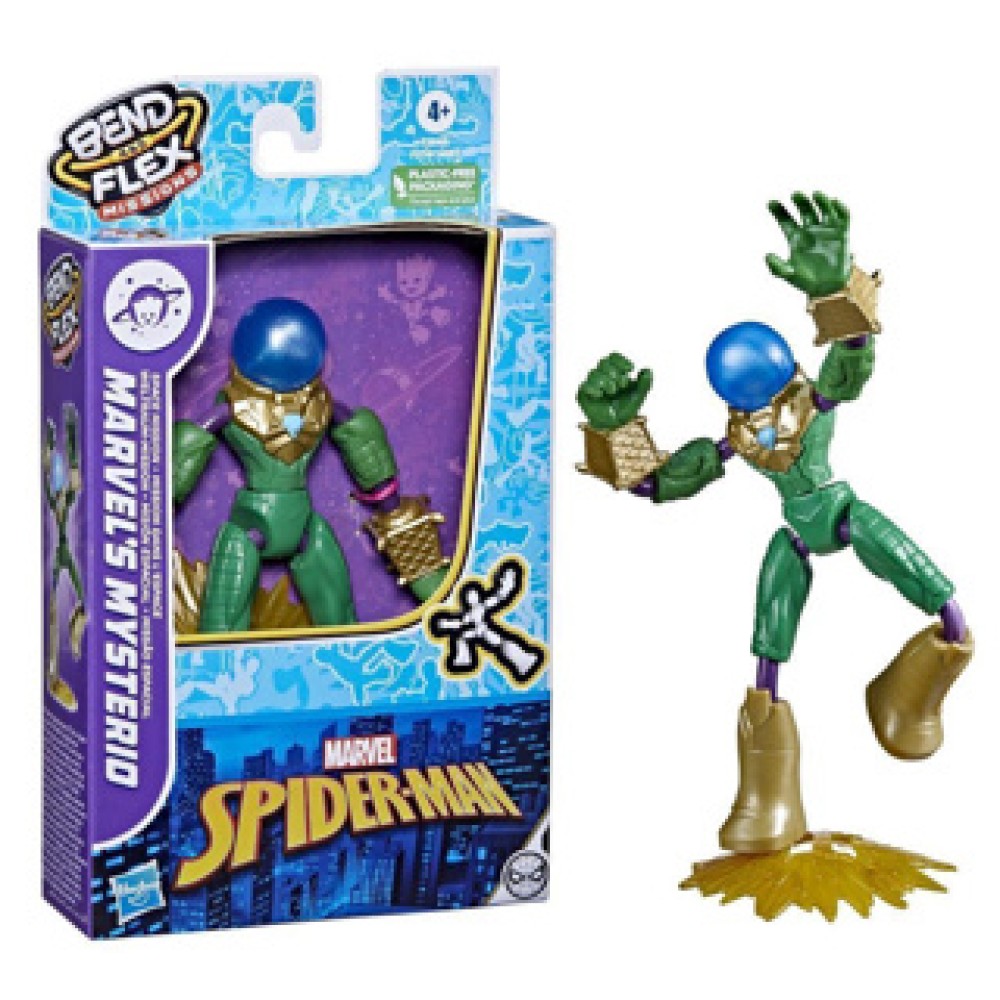 Spiderman Bend N Flex Space Mission Figuren Assorti (assortiment – willekeurige uitvoering) - Image 5