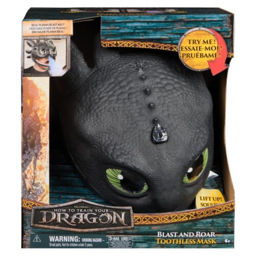 How To Train Your Dragon Blast and Roar Toothless Mask