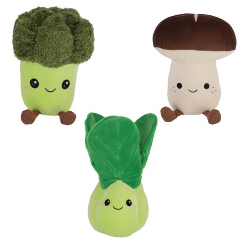 Pluchiez pluche groenten 3 assorti (assortiment – willekeurige uitvoering)