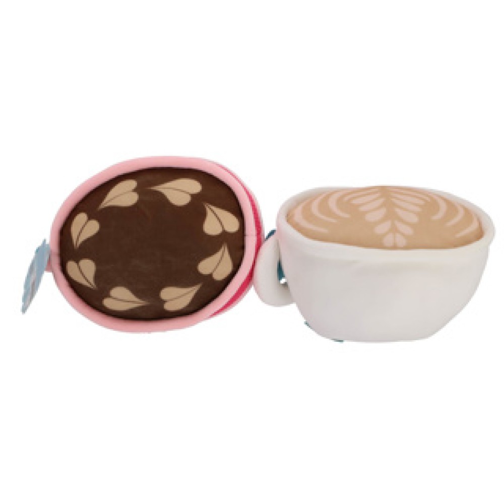 Pluchiez pluche koffie 18 cm 3 assorti (assortiment – willekeurige uitvoering)