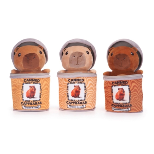 Pluche Capybara 16,5cm in Pluche 13x18cm (assorted random version)