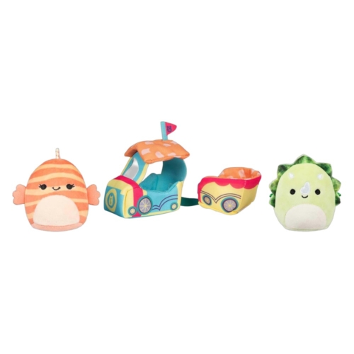 Squishmallows Micromallows Pluche 6,5cm 2-Pack + 2 Accessories 18,5x19,5cm (assorted random version)