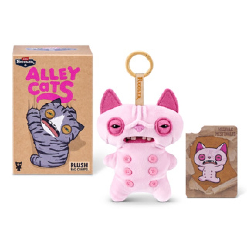 ZURU Fuggler Alley Cat sleutelhanger 13cm assorti (assortiment – willekeurige uitvoering)