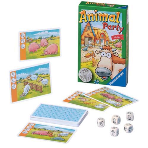 Ravensburger Animal Party Pocket - Travel Game