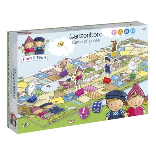 Game Ganzenbord Fien en Teun