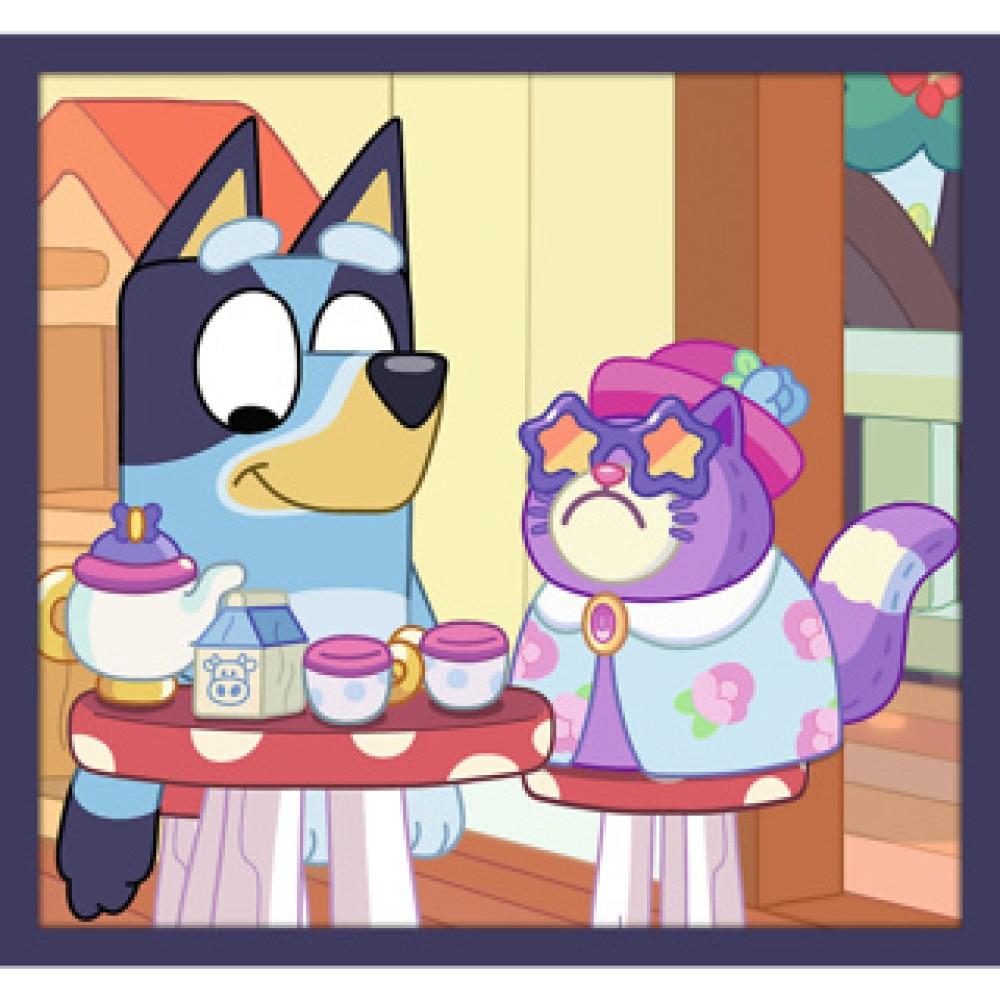 Puzzel 10 in 1 Story of Bluey